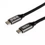 GIZZU 100W 10Gbps Καλώδιο USB-C σε USB-C 1m Μαύρο