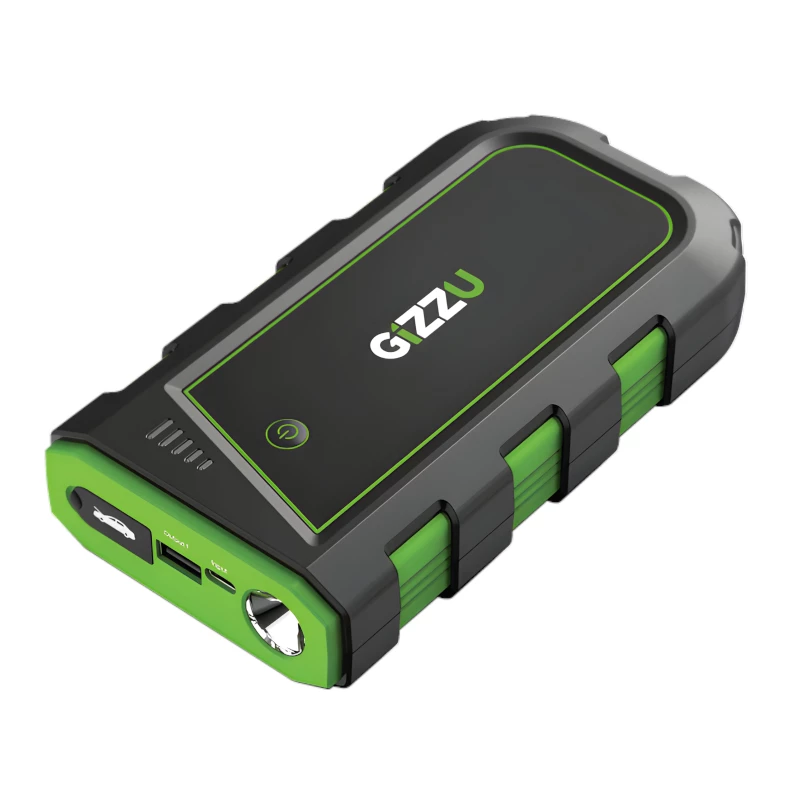 GIZZU 2000A Εκκινητής 16000mAh - Μαύρο