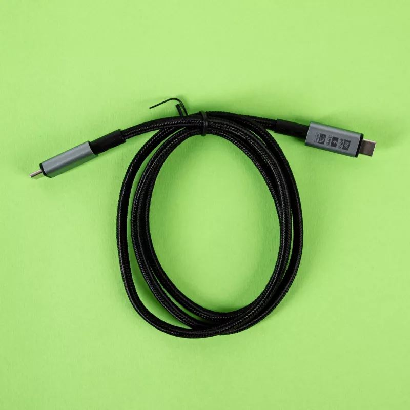 GIZZU 240W 20Gbps Καλώδιο USB-C σε USB-C 2m Μαύρο