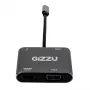Gizzu 4-in-1 Type-C σε HDMI/VGA/USB3.0 Hub