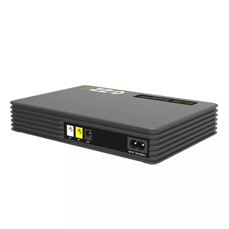 Gizzu SURF Simple 18W 55Wh LiFePO4 MINI DC-USV - Μαύρο