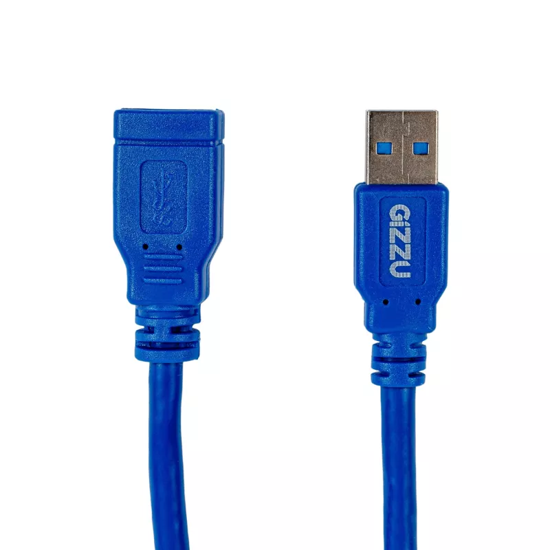 Gizzu Καλώδιο Επέκτασης USB 3.0 5m - Μπλε