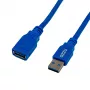 Gizzu Καλώδιο Επέκτασης USB 3.0 5m - Μπλε