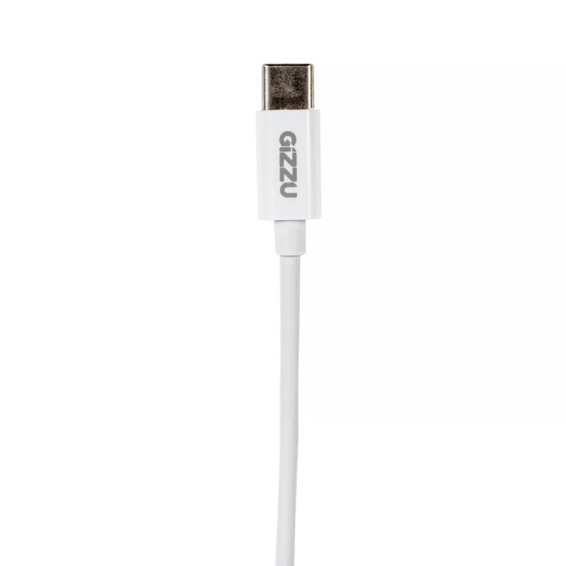 Gizzu Προσαρμογέας Ήχου USB Type-C σε 3,5 mm AUX - Λευκό