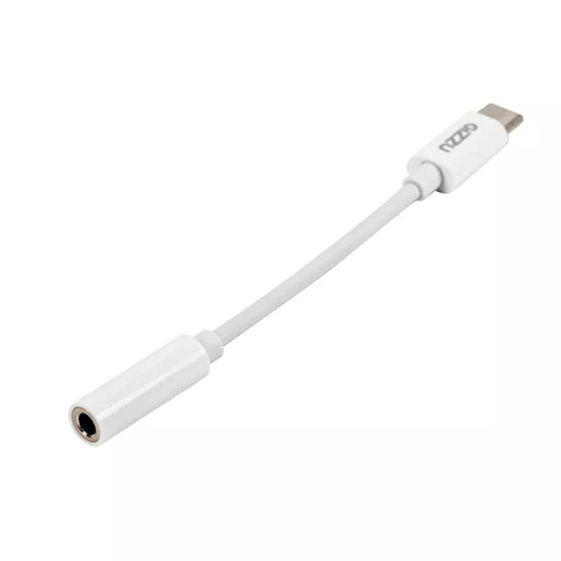 Gizzu Προσαρμογέας Ήχου USB Type-C σε 3,5 mm AUX - Λευκό