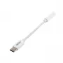 Gizzu Προσαρμογέας Ήχου USB Type-C σε 3,5 mm AUX - Λευκό