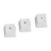 Glorious GPBT Πλήκτρα - 115 πλήκτρα PBT, ISO, ES Layout, Arctic White