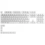 Glorious GPBT Πλήκτρα - 115 πλήκτρα PBT, ISO, ES Layout, Arctic White