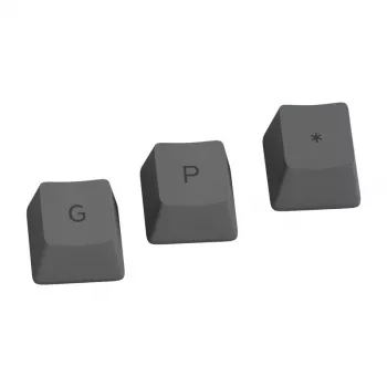 Glorious GPBT Keycaps - 115 PBT Πλήκτρα, ISO, ES Layout, Black Ash