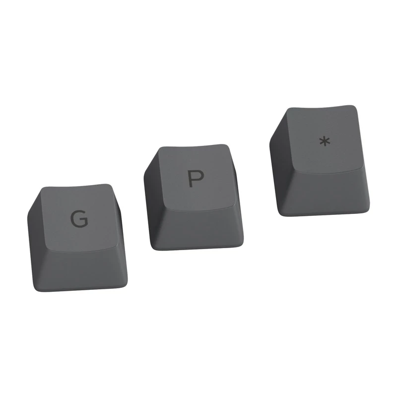 Glorious GPBT Keycaps - 115 PBT Πλήκτρα, ISO, ES Layout, Black Ash