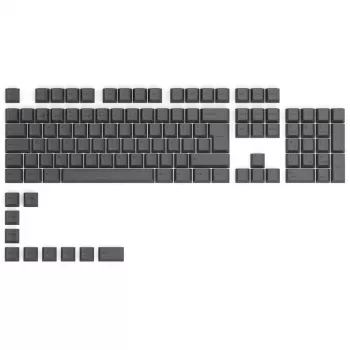 Glorious GPBT Keycaps - 115 PBT Πλήκτρα, ISO, ES Layout, Black Ash