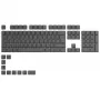 Glorious GPBT Keycaps - 115 PBT Πλήκτρα, ISO, ES Layout, Black Ash