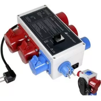 GMC Instruments VL2 E Προσαρμογέας δοκιμής για 3-φασικό καλώδιο επέκτασης, CEE 16A/32A σε πρίζα Schuko