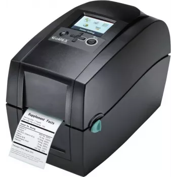 GODEX C.ITOH RT200i Εκτυπωτής ετικετών - Άμεσης θερμικής / θερμικής μεταφοράς - ρολό 6 cm - 203 dpi - έως 177 mm/s - USB 2.0, LAN, Σειριακή, USB Host