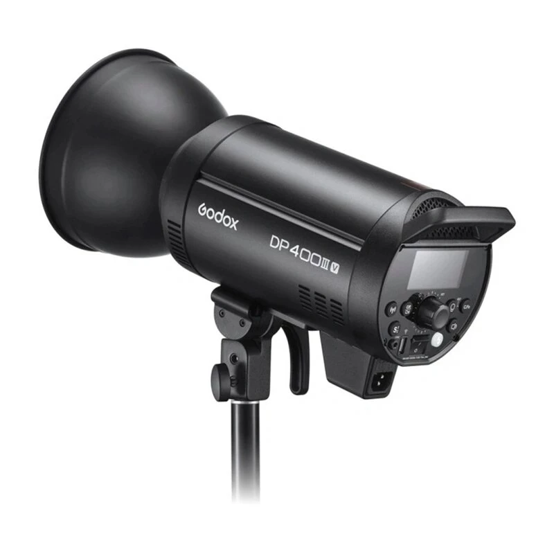 Godox DP400IIIV 400Ws Studio-Blitz με 30W LED-Einstelllicht, 2,4G Wireless X System, Bowens Mount, 5600K
