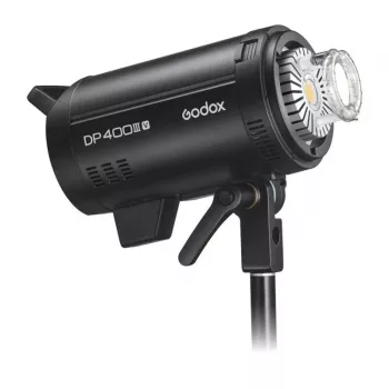 Godox DP400IIIV 400Ws Studio-Blitz με 30W LED-Einstelllicht, 2,4G Wireless X System, Bowens Mount, 5600K