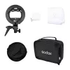 Godox SFUV6060 S-Type Speedlite βραχίονας με 60x60cm Softbox και τσάντα μεταφοράς κιτ