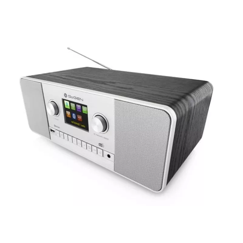 GoGen IR 257 BTDAB internet digital ασημί