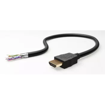 Goobay 80105 Μαλακό Καλώδιο HDMI Υψηλής Ταχύτητας με Ethernet - 5m Μαύρο