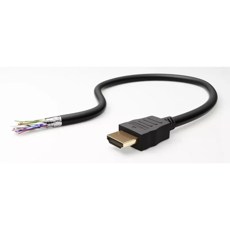 Goobay 80105 Μαλακό Καλώδιο HDMI Υψηλής Ταχύτητας με Ethernet - 5m Μαύρο