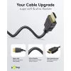 Goobay 80105 Μαλακό Καλώδιο HDMI Υψηλής Ταχύτητας με Ethernet - 5m Μαύρο
