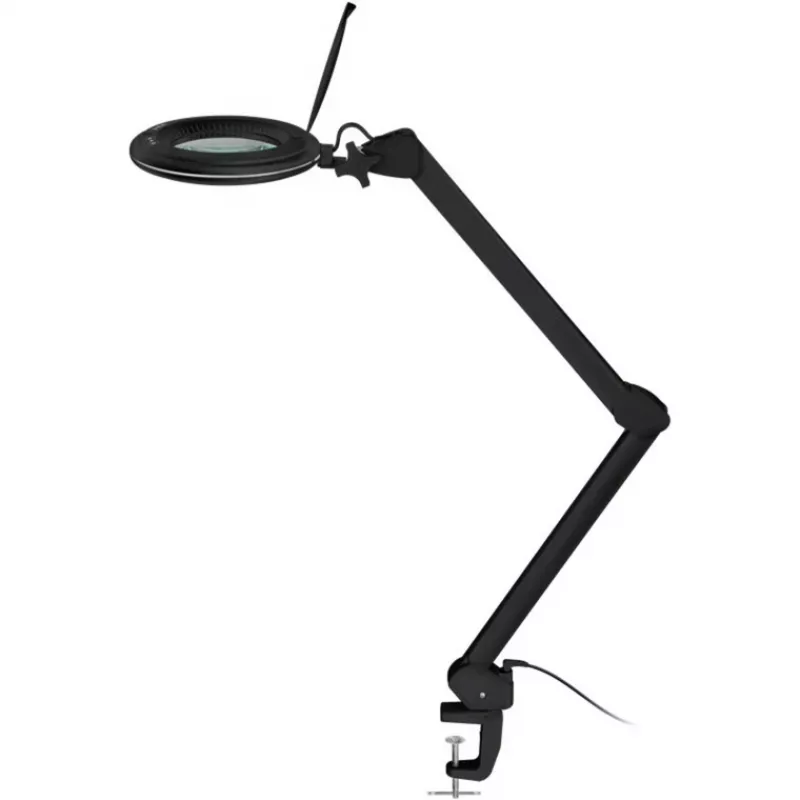 GOOBAY LED Μεγεθυντικός Φακός με Κλιπ 10W (Μαύρο)