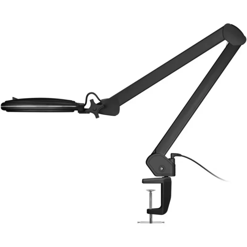 GOOBAY LED Μεγεθυντικός Φακός με Κλιπ 10W (Μαύρο)