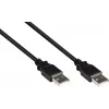 Good Connections Alcasa Καλώδιο USB 2.0 A σε A, 0,5 m, Μαύρο