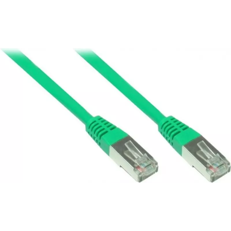 Good Connections Cat. 5e SF/UTP Καλώδιο Patch, 7,5 m, Πράσινο 855G-075