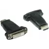 Good Connections Καλώδιο HDMI σε DVI-D 2m Μαύρο
