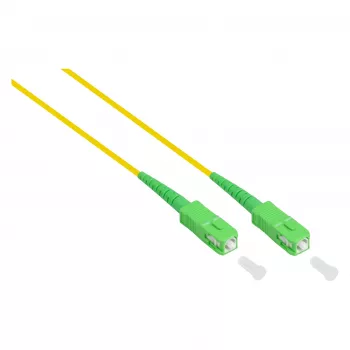 Good Connections OS2 Singlemode 9/125µm SC/SC Simplex Καλώδιο patch οπτικών ινών, LSZH, Κίτρινο, 15m