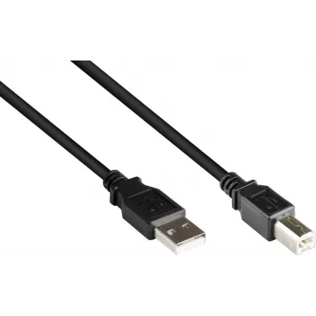 Good Connections Καλώδιο USB 2.0 A σε B, 0,25 m, μαύρο