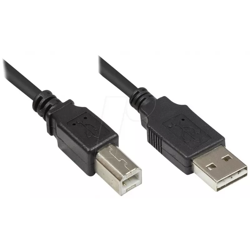 Good Connections καλώδιο USB 2.0 A-B 2m μαύρο