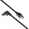 Good Connections Καλώδιο USB 2.0 Type-A γωνιακό σε Type-B - Μαύρο - 0,5 m