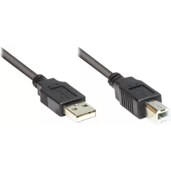 Good Connections Καλώδιο USB 2.0 Type-A σε Type-B - Μαύρο - 0,5 m