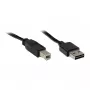 GoodConnections Alcasa Καλώδιο USB 2.0 A/B 0,5 m μαύρο