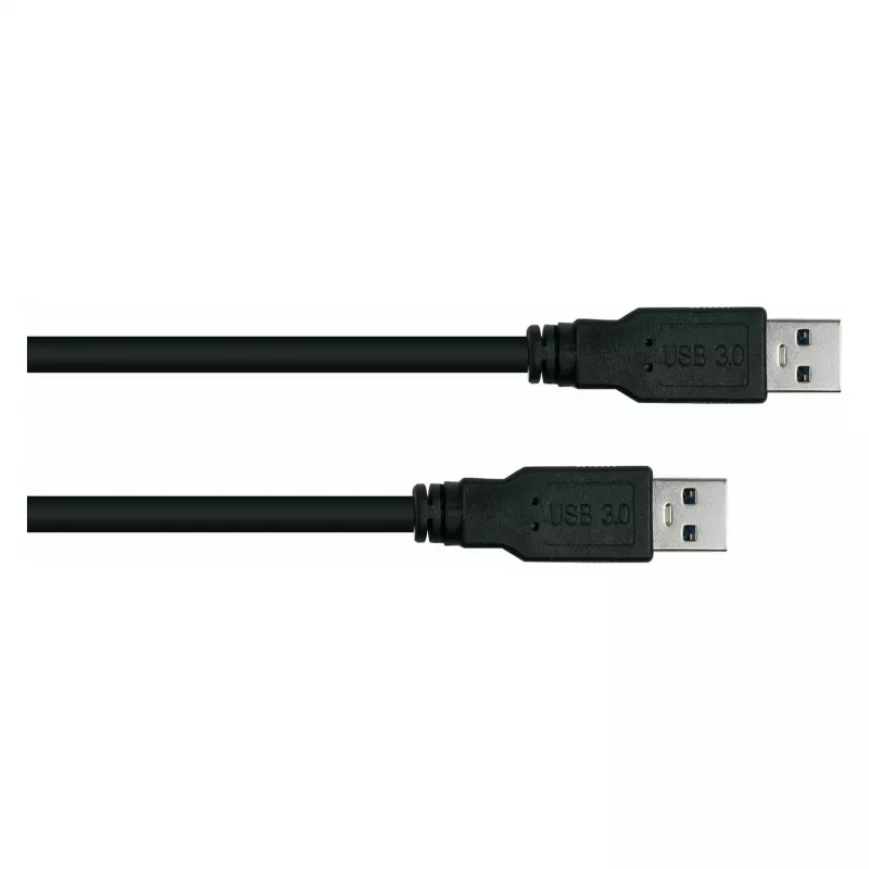 GoodConnections Alcasa καλώδιο USB 3.2 Gen 1 Type-A σε Type-A 0,5 m μαύρο (UK30P-AA-005S)