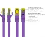 GoodConnections Καλώδιο patch Cat.7 S/FTP με RNS® Latch Protection, 40 m, Μωβ 8070R-400V