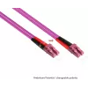 GoodConnections LC/LC Duplex OM4 Πολύτροπο Καλώδιο patch οπτικών ινών, 2 m, Aqua, LSZH LW-802LC4