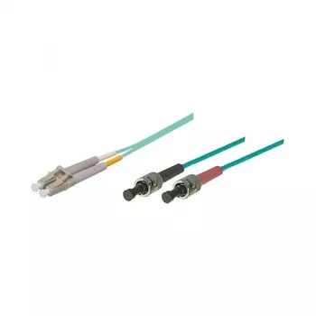 GoodConnections OM3 Duplex Multimode patch καλώδιο οπτικής ίνας LC/ST, 50/125, LSZH, ανταλλάξιμη πολικότητα, 1m