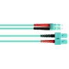 GoodConnections OM3 Duplex Multimode Καλώδιο Patch LWL SC σε LC, 50/125 µm, 1m, LSZH Aqua LW-801LS3