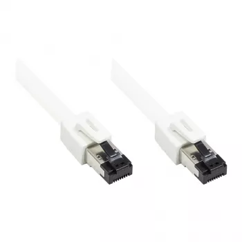 GoodConnections RNS® Καλώδιο Patch Cat.8.1 S/FTP, PiMF, LSZH, 2000MHz, 40Gbit/s, Λευκό, 0,5m
