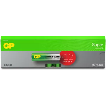 GP Batteries Super Alkaline Μπαταρία AA LR06 1,5V (GP15A) – συσκευασία 4 τεμ.