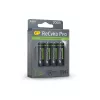 GP Μπαταρία (AA) Επαναφορτιζόμενη ReCyko+ Pro Fast Flash, NiMH, συσκευασία 4 τεμ., 2000mAh