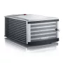 GRAEF DA506EU Αφυγραντήρας τροφίμων, 600W, 6 δίσκοι, μαύρο/ασημί