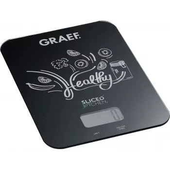 Graef KS202EU DeliKitchen Ψηφιακή ζυγαριά κουζίνας Μαύρη