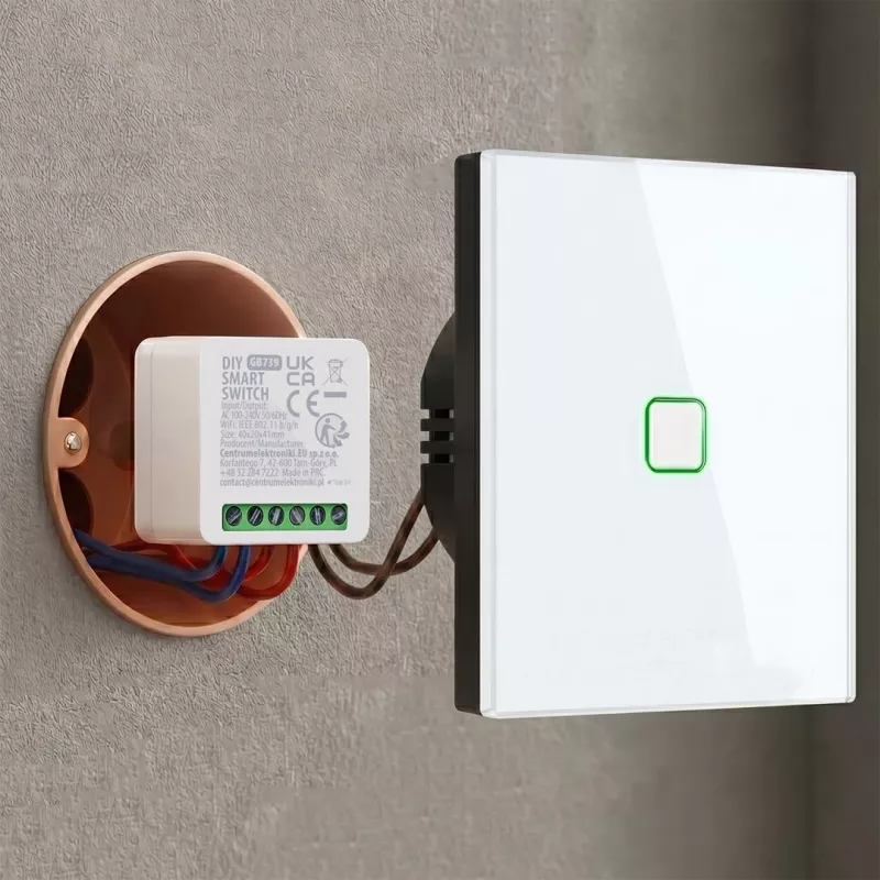 GREENBLUE Εντοιχισμένο ρελέ ελέγχου Wi-Fi GB739