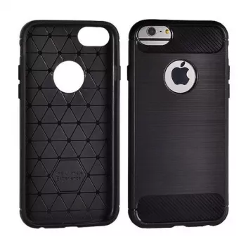 GreenGo Nokia 3.1 Plus Θήκη Πλάτης Carbon Black