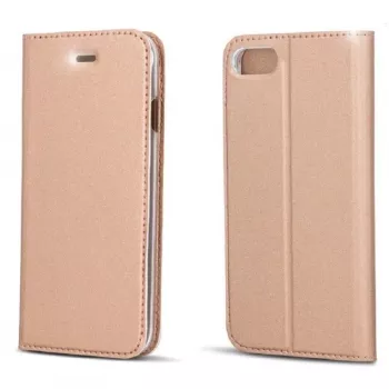 GreenGo Sony Xperia E5 Smart Premium Flip Θήκη Rose Gold