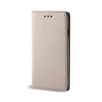 GreenGo Xiaomi Mi 8 Smart Magnet Χρυσή Θήκη Πορτοφολάκι Flip